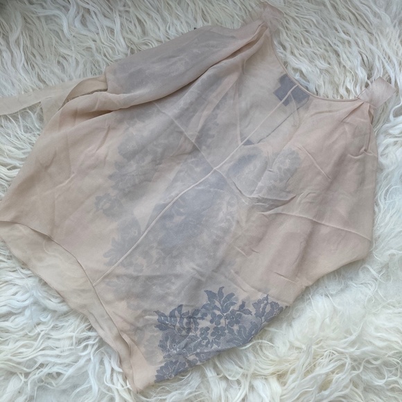 DEREK LAM Silk Printed Top - Picture 8 of 10